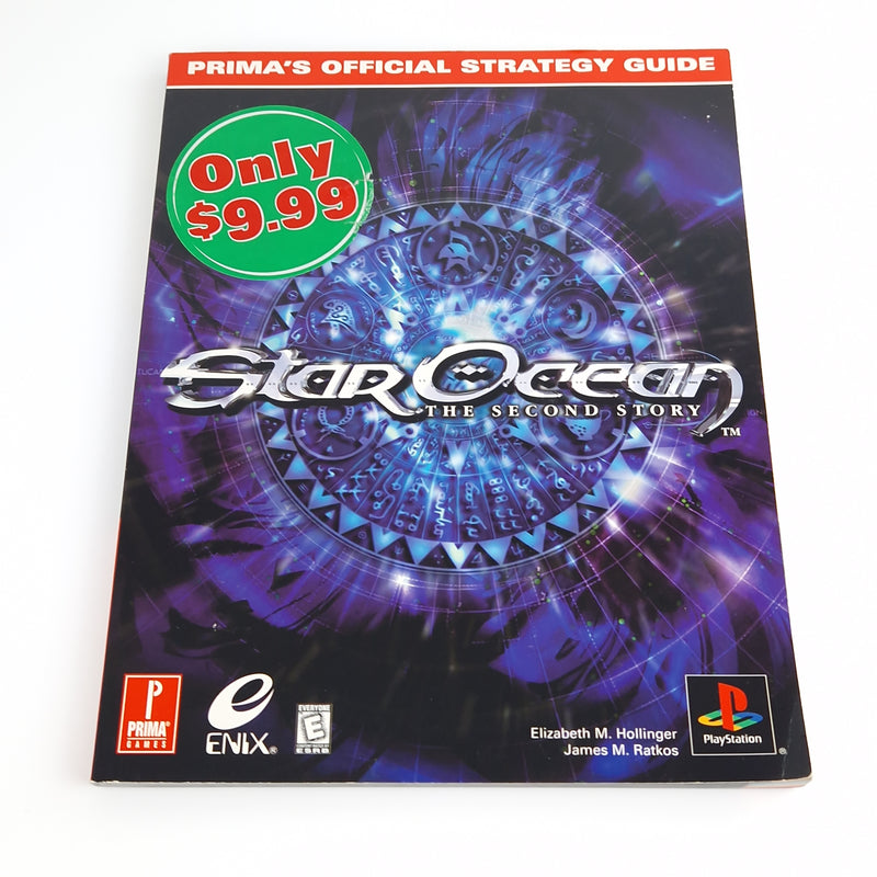 Playstation 1 Spiel : Star Ocean & official Strategy Guide - Sony PS1 PSX OVP