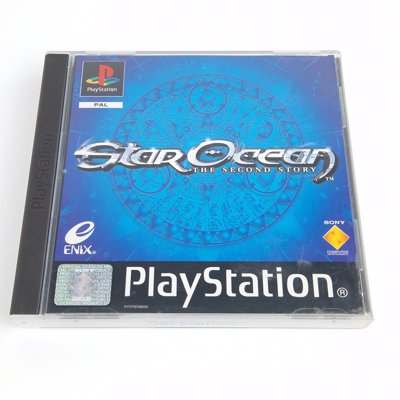 Playstation 1 Spiel : Star Ocean & official Strategy Guide - Sony PS1 PSX OVP