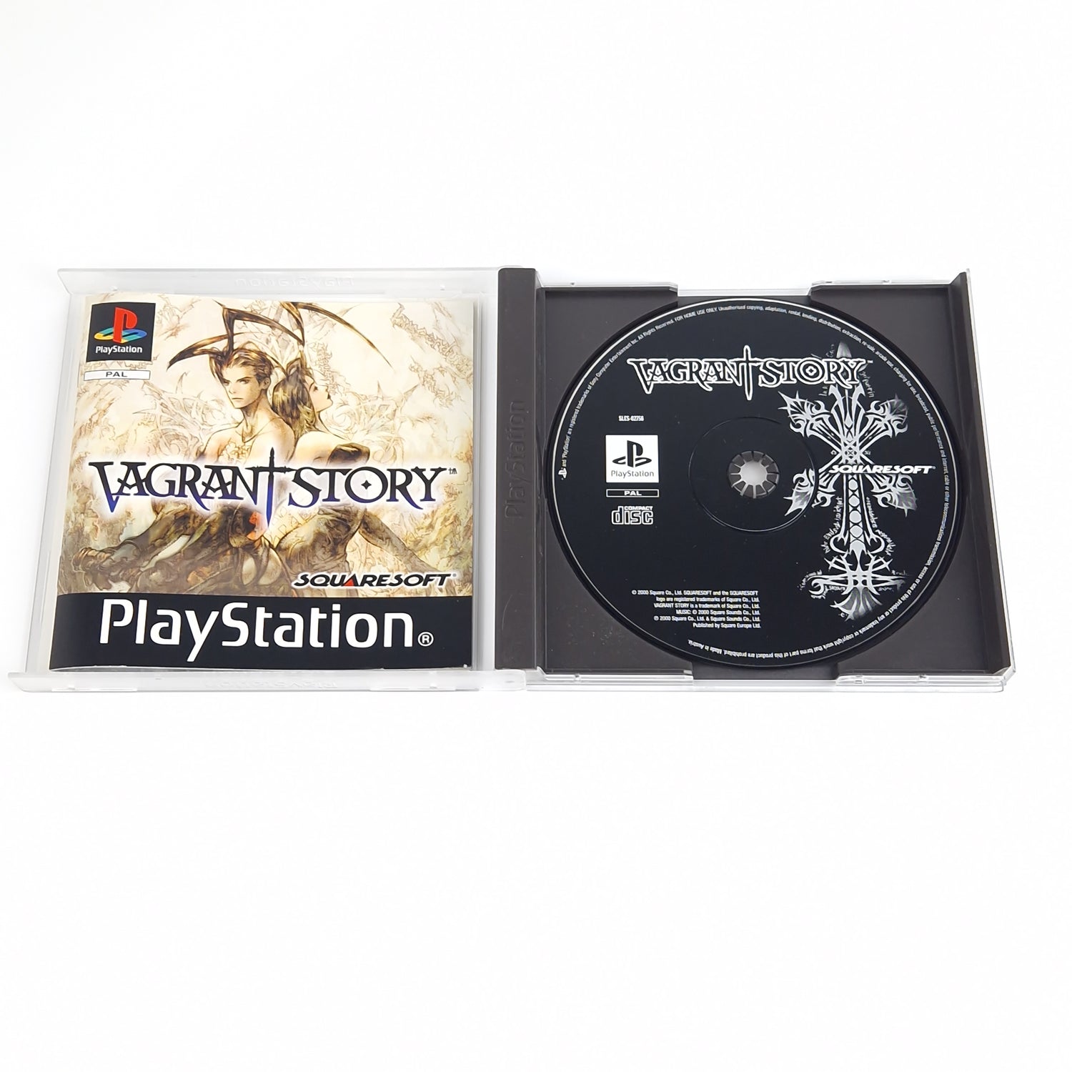 Playstation 1 Spiel : Vagrant Story - CD Anleitung OVP Case | PS1 PSX Psone PAL