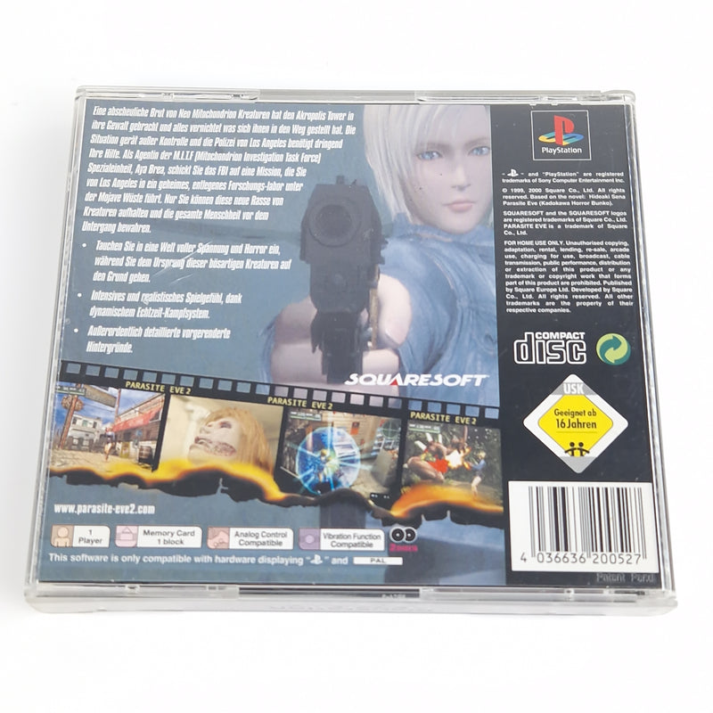 Playstation 1 Spiel : Parasite Eve II - OVP ohne Frontcover | PS1 PSX PSone