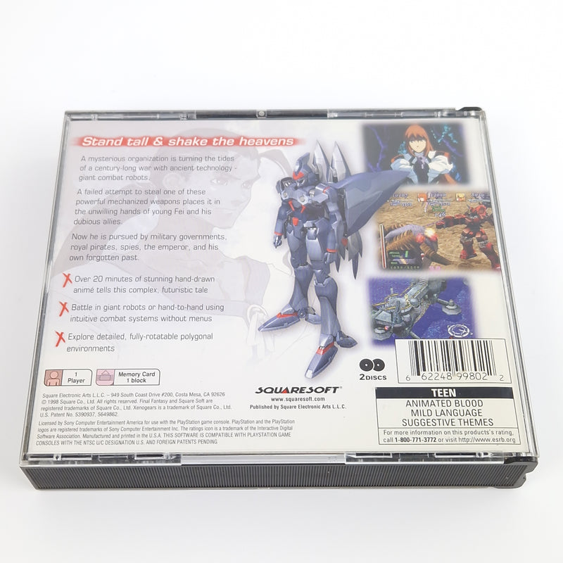 Playstation 1 Spiel : Xenogears - NTSC-U/C USA Double Case OVP | PS1 PSX