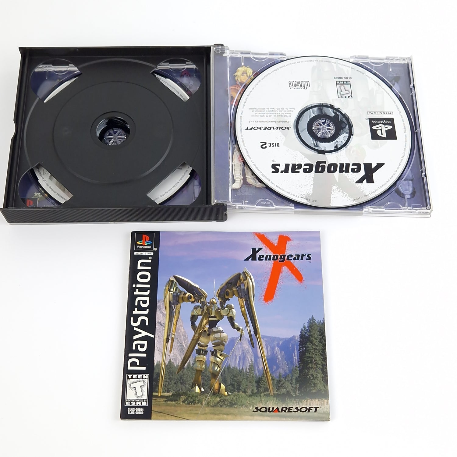 Playstation 1 Spiel : Xenogears - NTSC-U/C USA Double Case OVP | PS1 PSX