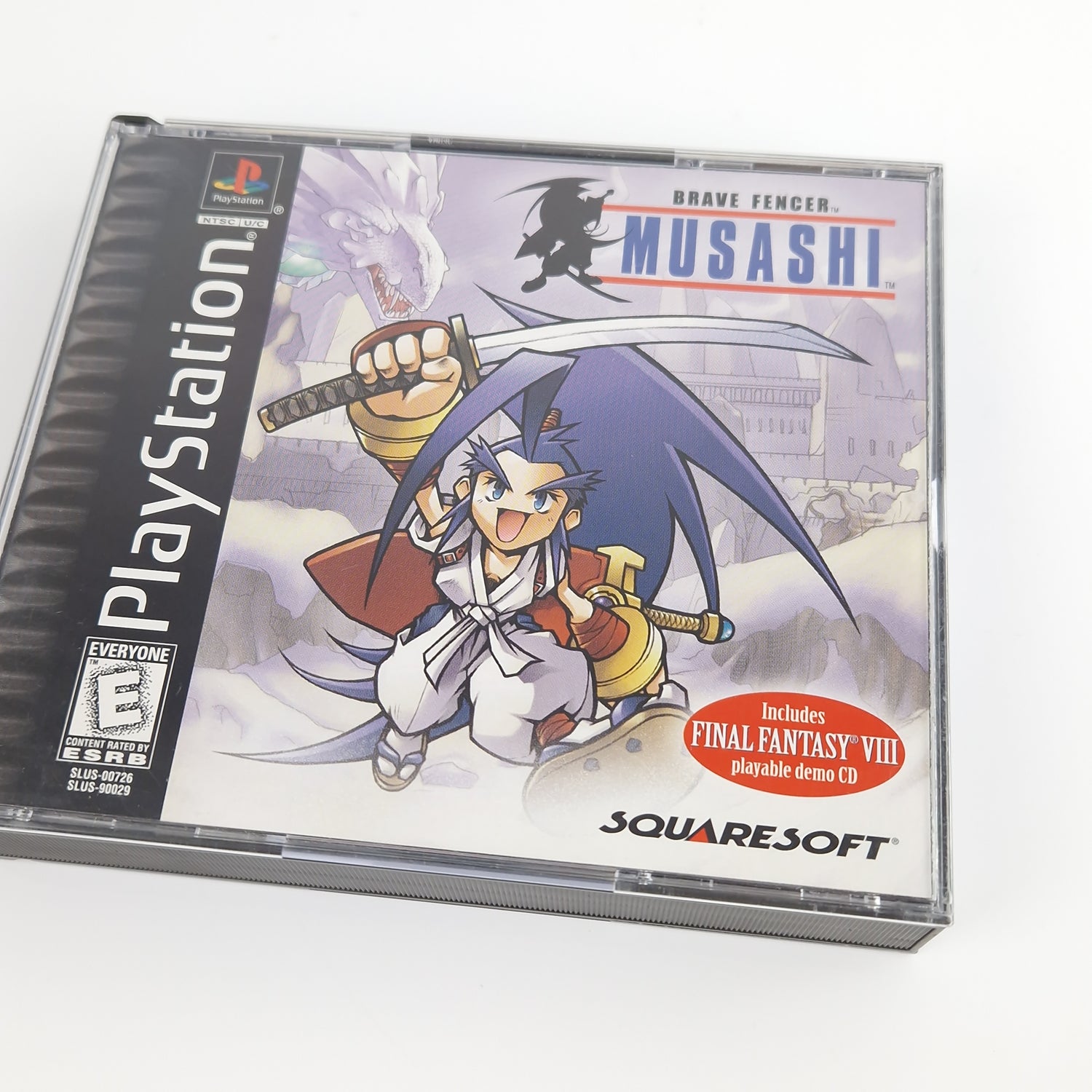 Playstation 1 Spiel : Brave Fencer Musashi - NTSC-U/C USA Case OVP | PS1 PSX