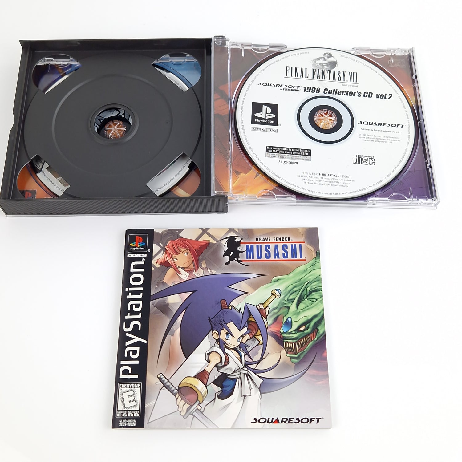 Playstation 1 Spiel : Brave Fencer Musashi + Bradygames Guide NTSC-U/C USA OVP