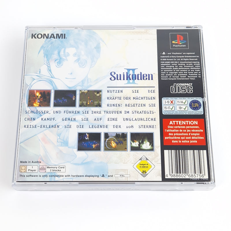 Playstation 1 Spiel : Suikoden II - CD Anleitung OVP cib | Sony PS1 PSX PSone