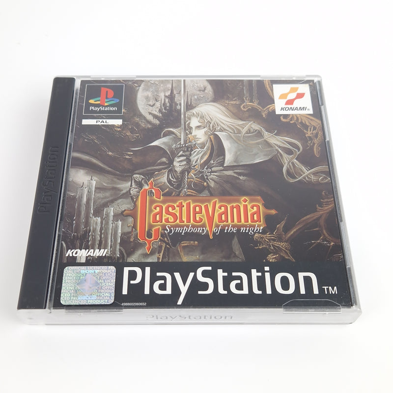 Playstation 1 Spiel : Castlevania Symphony of the Night + Guide Book - PS1 PSX