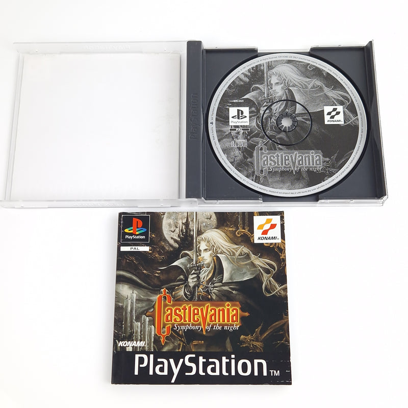 Playstation 1 Spiel : Castlevania Symphony of the Night + Guide Book - PS1 PSX