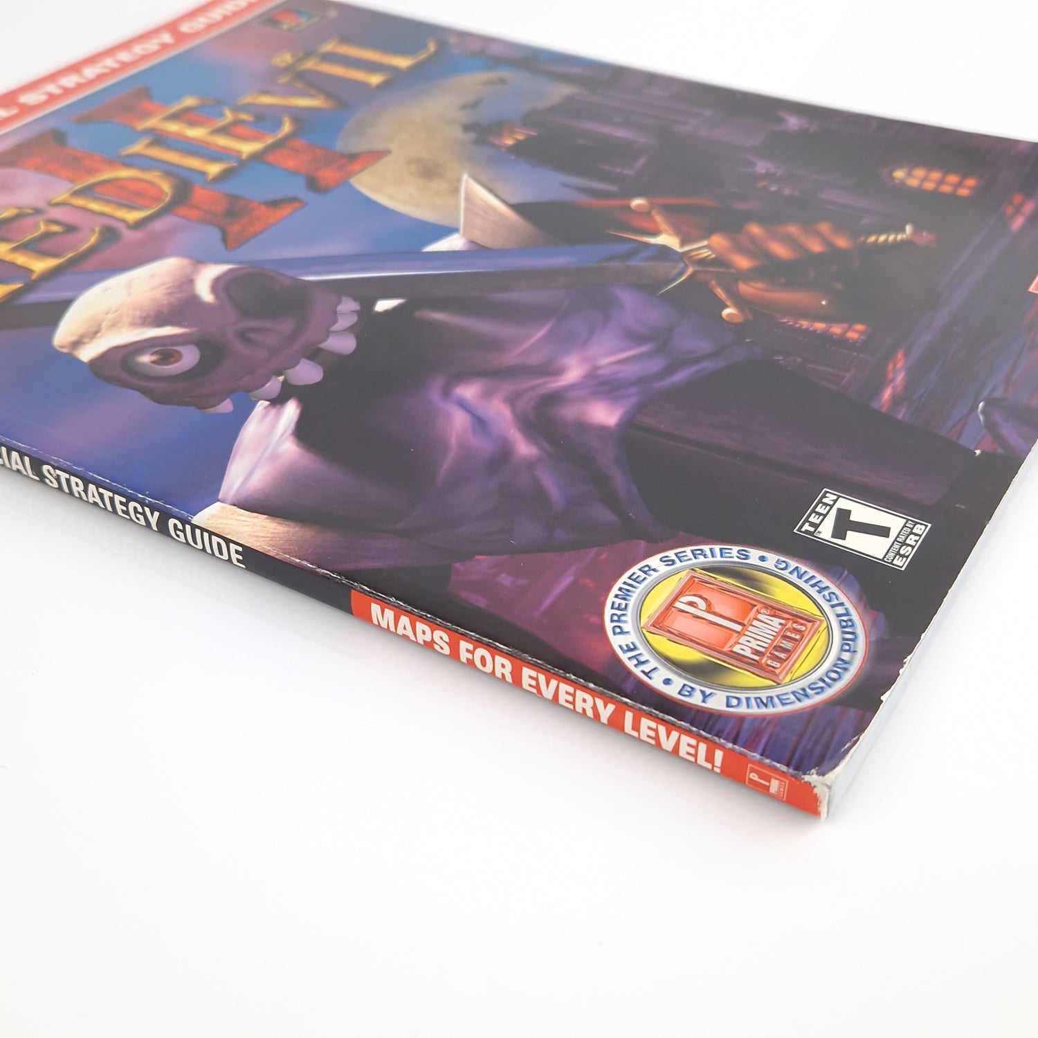 Playstation 1 Spiel : Medievil 2 + Strategy Guide Book Spieleberater - PS1 PSX