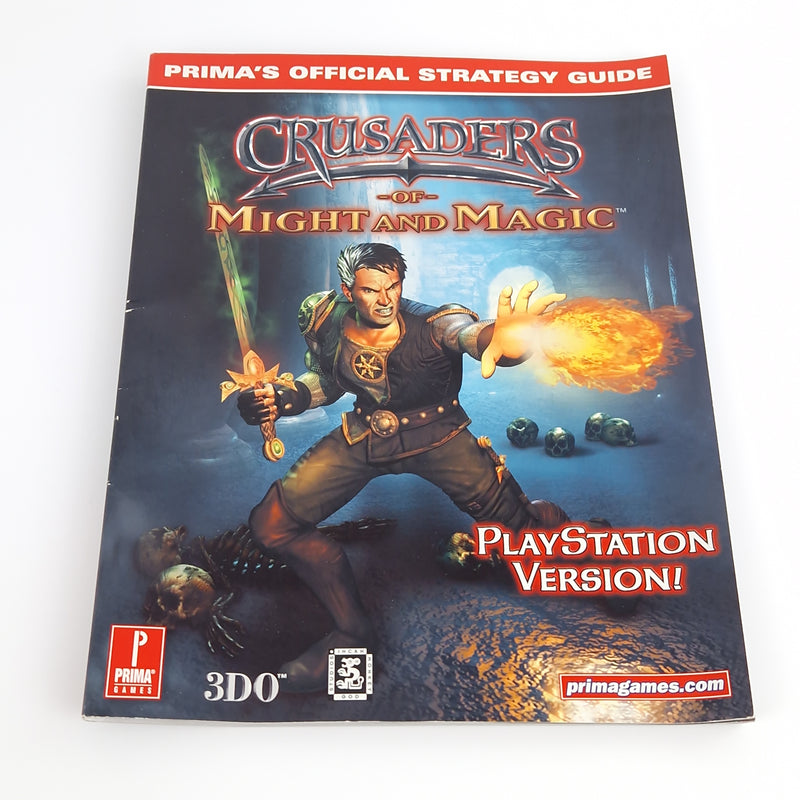 Playstation 1 Spiel : Crusaders of Might and Magic + Strategy Guide - PS1 OVP