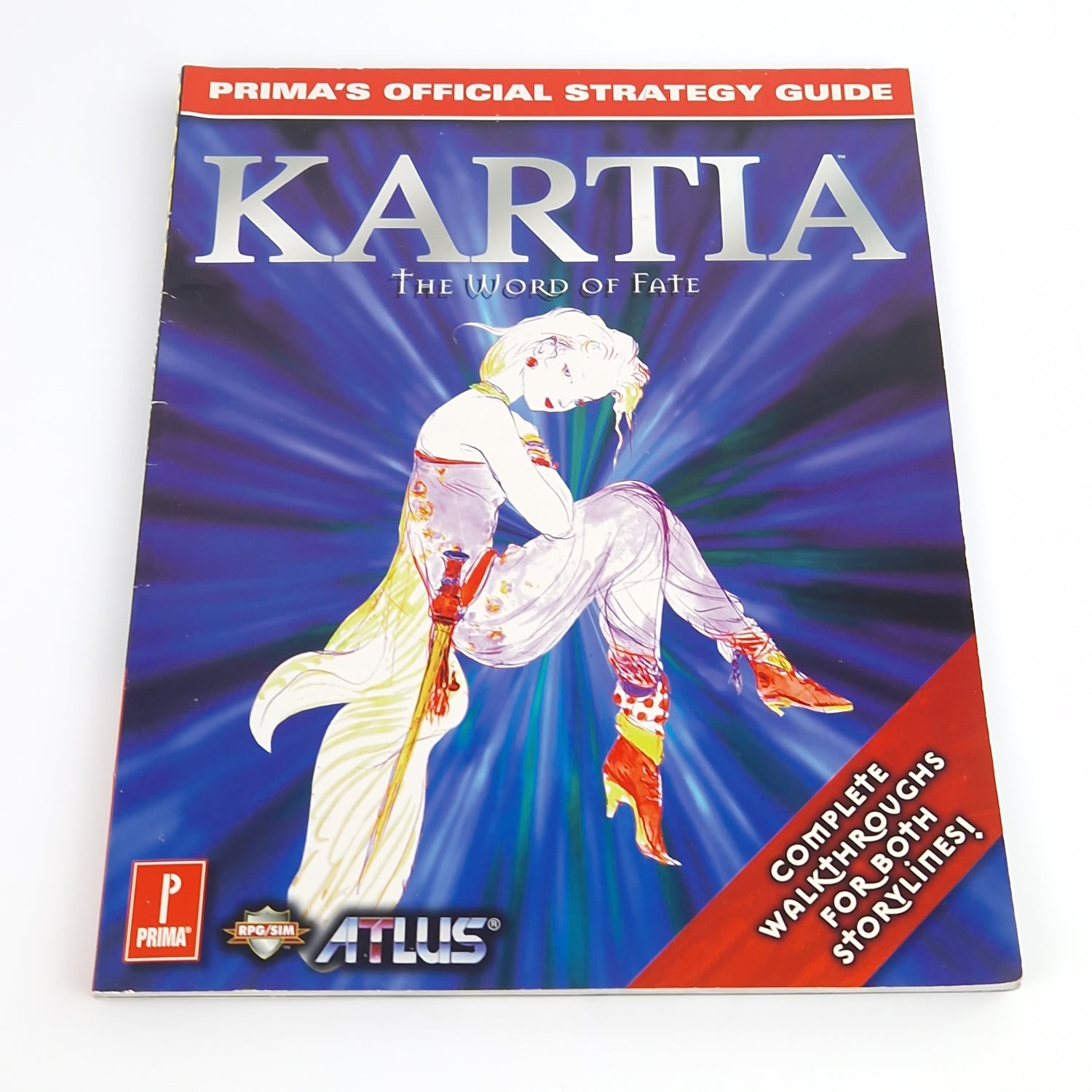 Playstation 1 Spiel : Legend of Kartia + Strategy Guide - PS1 Spieleberater OVP