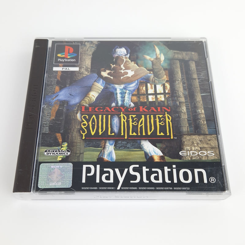 Playstation 1 Spiel : Legacy of Kain Soul Reaver + Lösungsbuch - PS1 OVP PAL