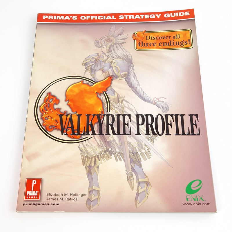 Playstation 1 Spiel : Valkyrie Profile + official Strategy Guide - NTSC-U/C USA