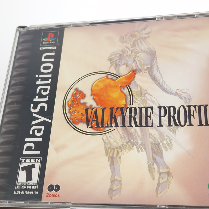 Playstation 1 Spiel : Valkyrie Profile + official Strategy Guide - NTSC-U/C USA