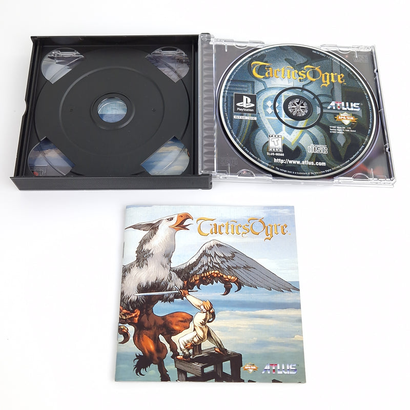 Playstation 1 Spiel : Tactics Ogre + Strategy Guide - NTSC-U/C USA OVP PS1 PSX