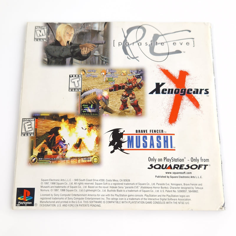 Playstation 1 Spiel : Bushido Blade 2 + Strategy Guide - NTSC-U/C USA OVP PS1