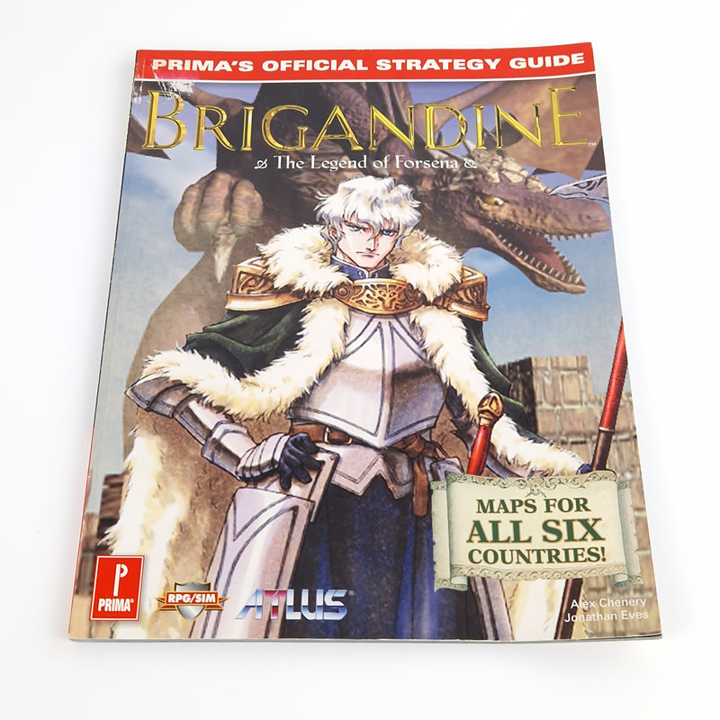 Playstation 1 Spiel : Brigandine + Strategy Guide - NTSC-U/C USA OVP PS1 PSX