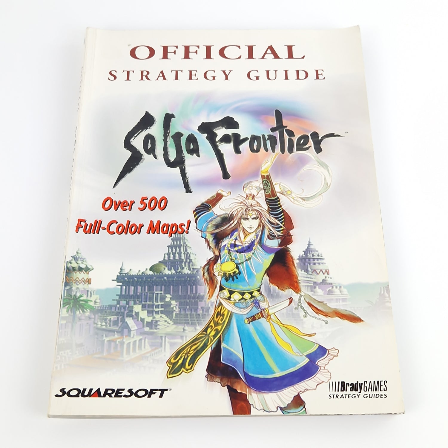 Playstation 1 Spiel : Saga Frontier + Strategy Guide - NTSC-U/C USA OVP PS1 PSX