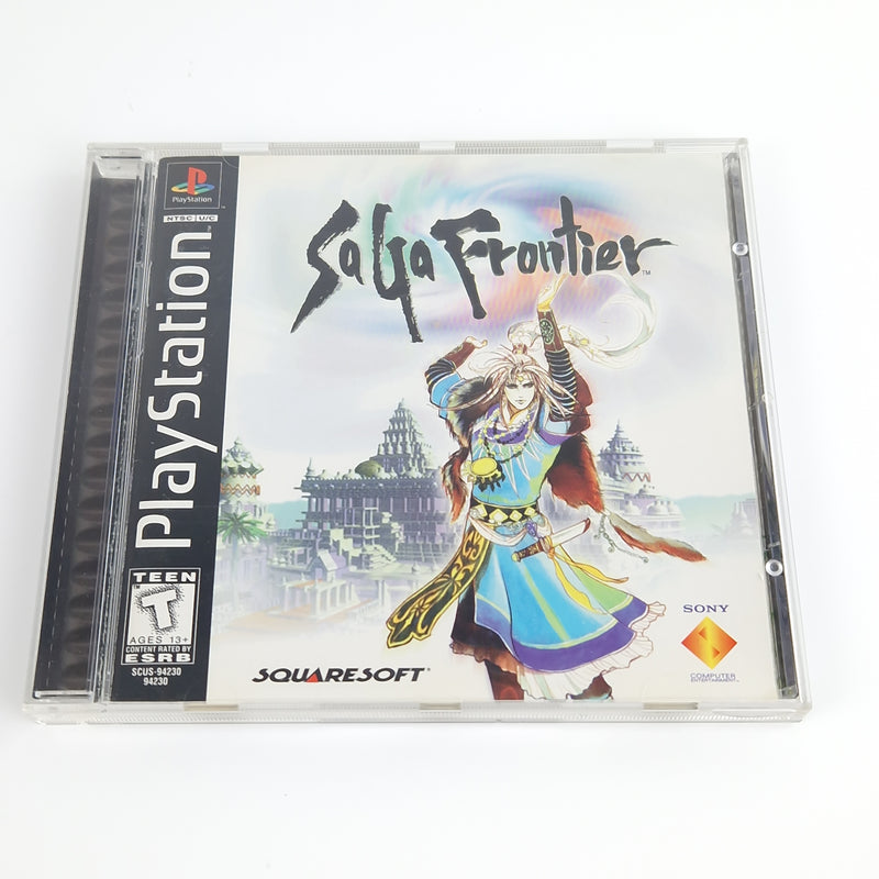 Playstation 1 Spiel : Saga Frontier + Strategy Guide - NTSC-U/C USA OVP PS1 PSX