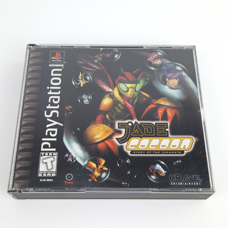 Playstation 1 Spiel : Jade Cocoon Story of Tamamayu + Strategy Guide - PS1 USA