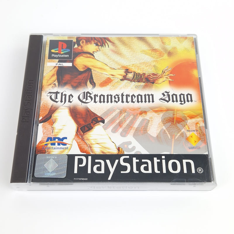 Playstation 1 Spiel : The Granstream Saga + Strategy Guide - PS1 PSX OVP PAL