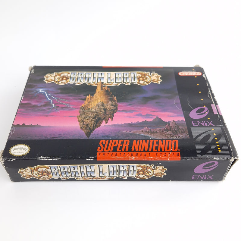 Super Nintendo Spiel : Brain Lord + Strategy Guide - OVP NTSC-U/C USA | SNES