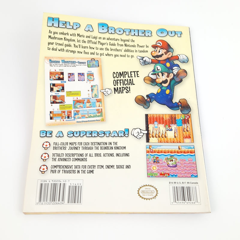 Nintendo Game Boy Advance : Mario & Luigi Superstar Saga + Players Guide - OVP