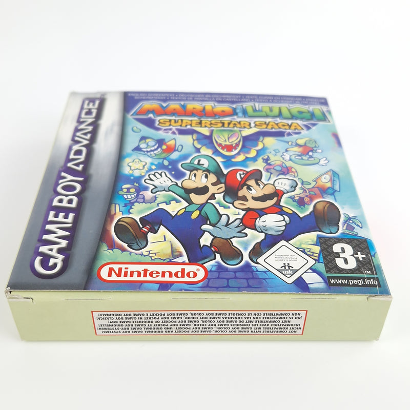 Nintendo Game Boy Advance : Mario & Luigi Superstar Saga + Players Guide - OVP