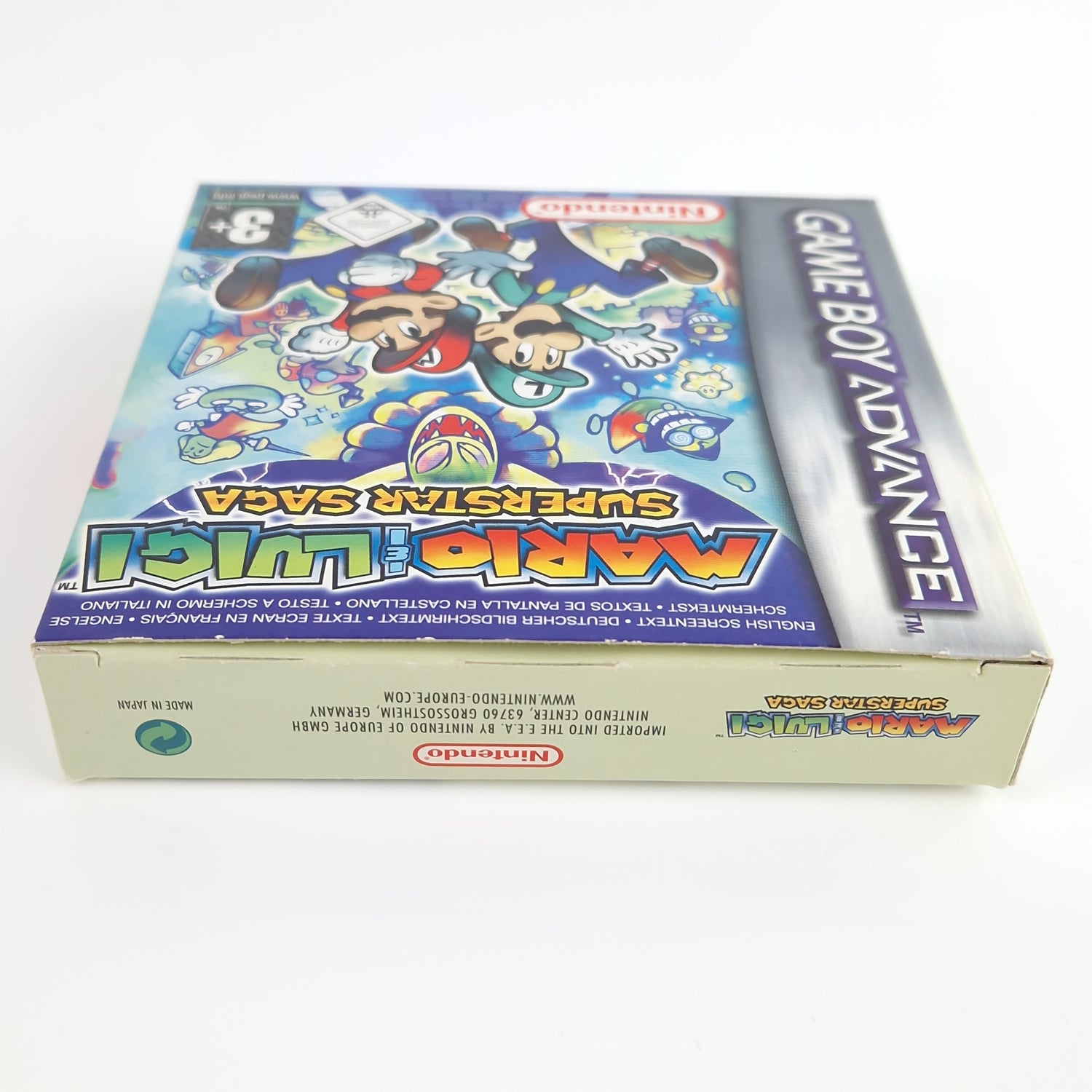 Nintendo Game Boy Advance : Mario & Luigi Superstar Saga + Players Guide - OVP