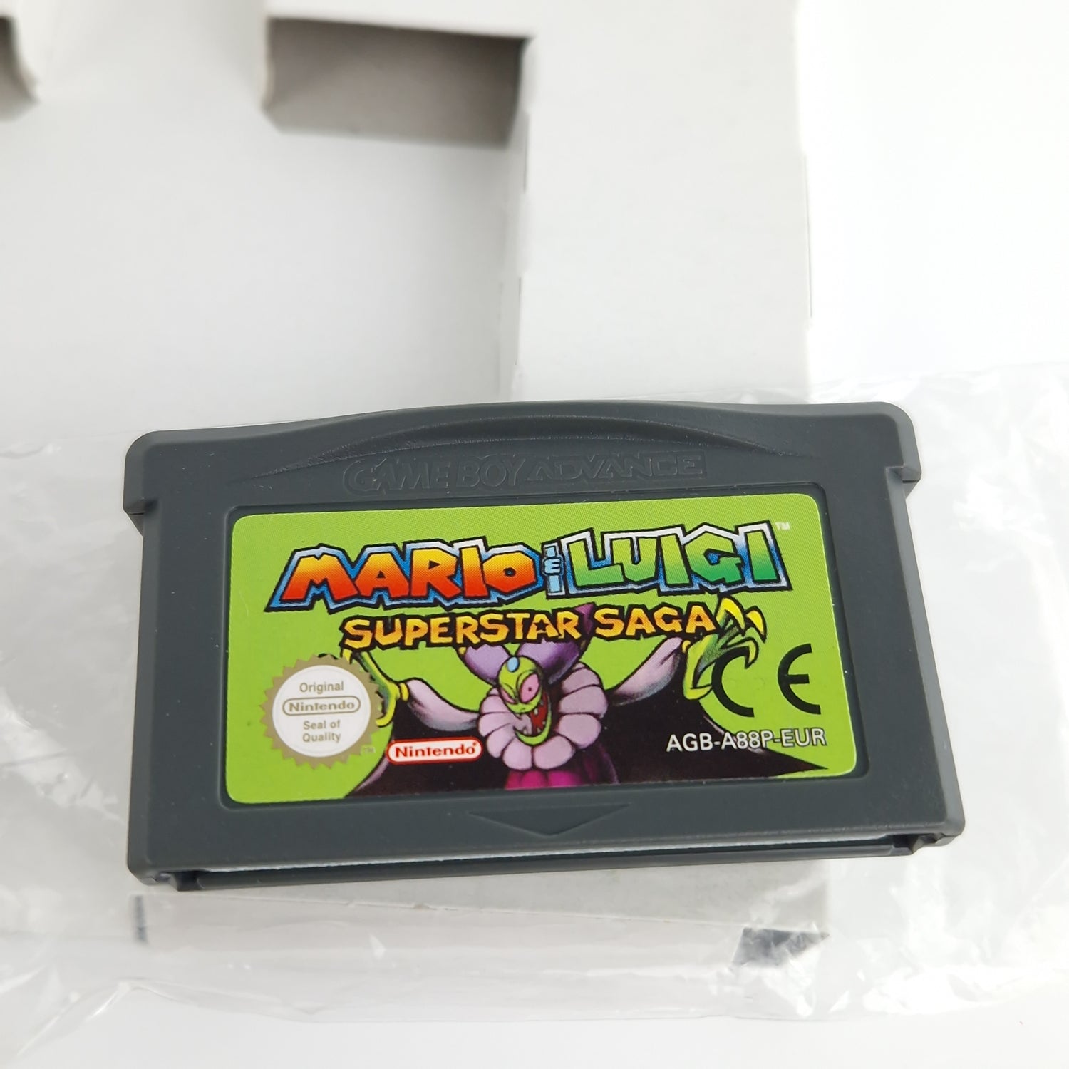 Nintendo Game Boy Advance : Mario & Luigi Superstar Saga + Players Guide - OVP