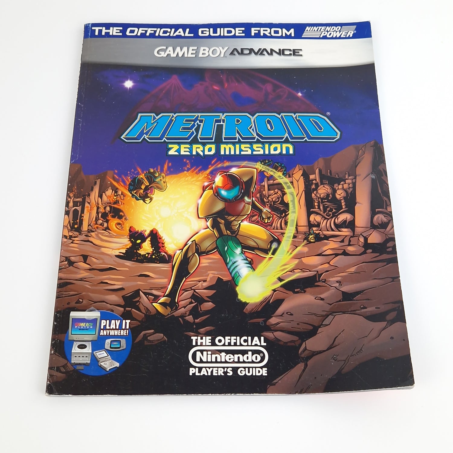 Nintendo Game Boy Advance Spiel : Metroid Zero Mission + Nintendo Power Guide