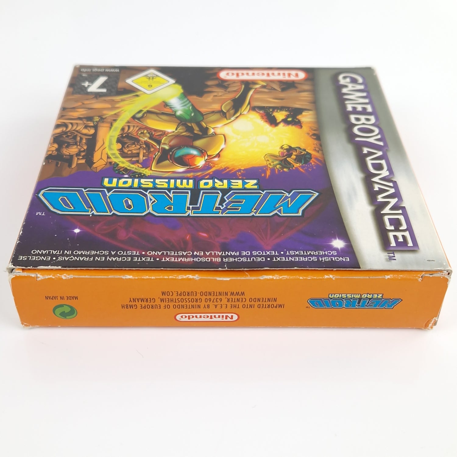 Nintendo Game Boy Advance Spiel : Metroid Zero Mission + Nintendo Power Guide