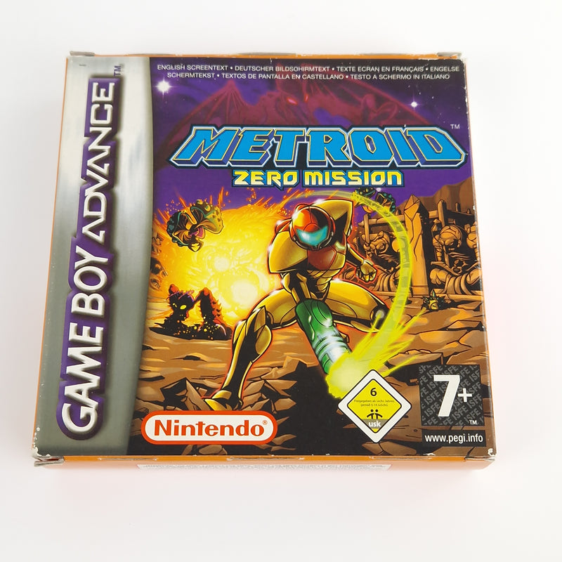 Nintendo Game Boy Advance Spiel : Metroid Zero Mission + Nintendo Power Guide