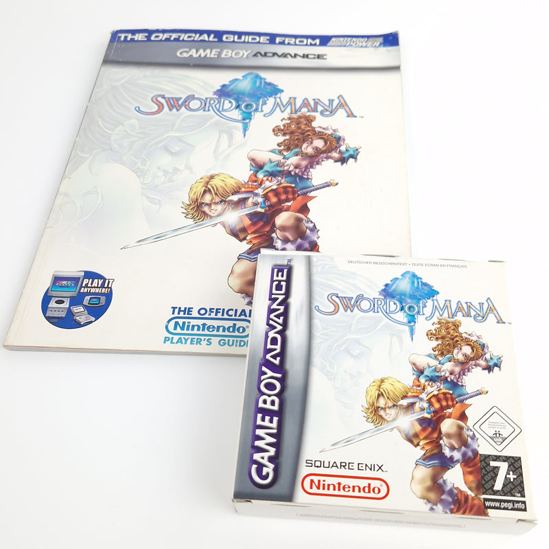 Nintendo Game Boy Advance Spiel : Sword of Mana + Nintendo Power Guide GBA OVP