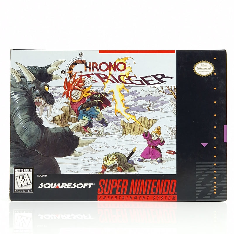 Super Nintendo : Chrono Trigger - NTSC-U/C USA Modul Poster Manual OVP SNES