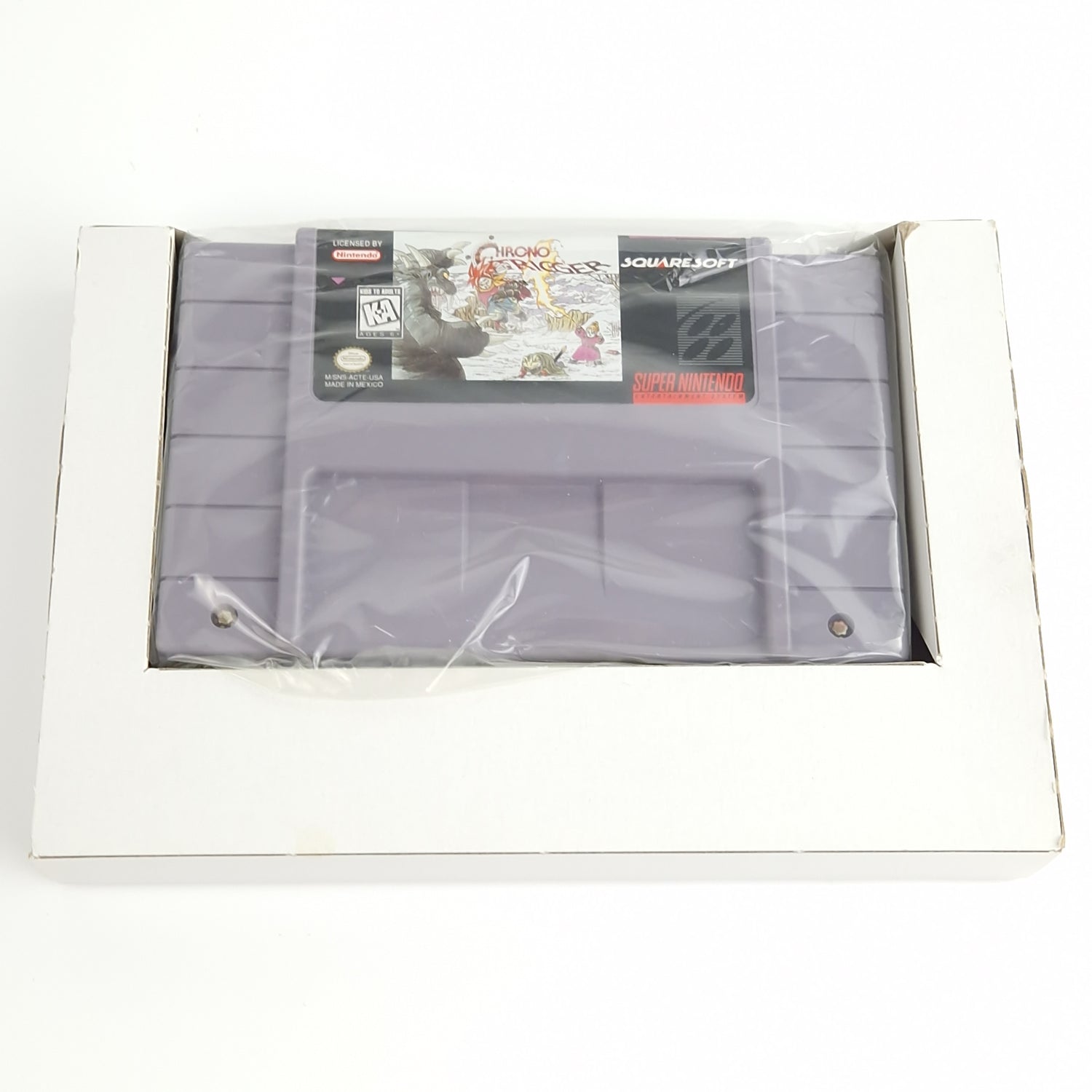 Super Nintendo : Chrono Trigger - NTSC-U/C USA Modul Poster Manual OVP SNES