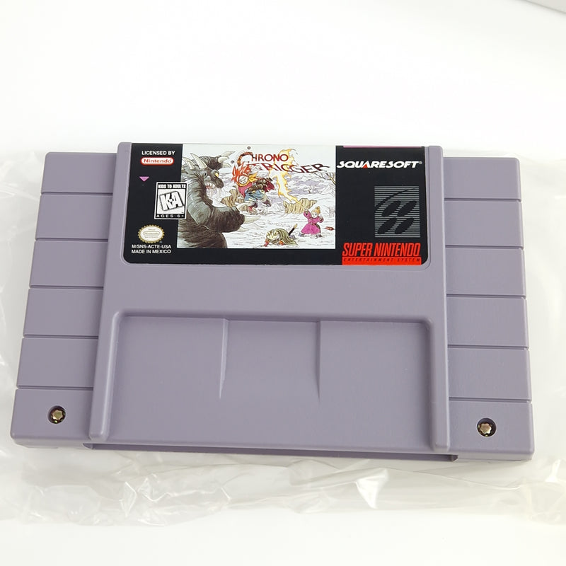 Super Nintendo : Chrono Trigger - NTSC-U/C USA Modul Poster Manual OVP SNES