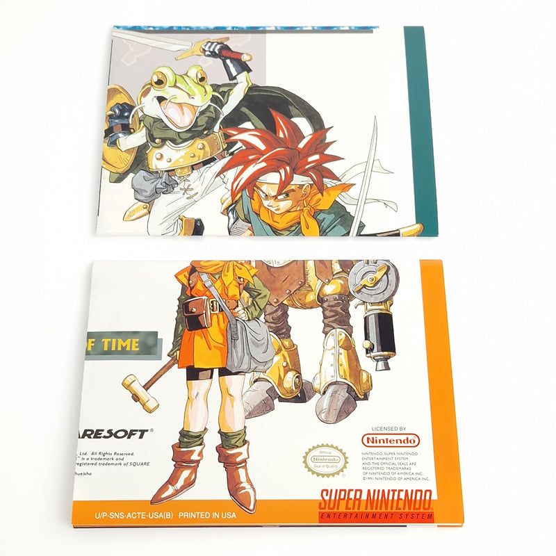 Super Nintendo : Chrono Trigger - NTSC-U/C USA Modul Poster Manual OVP SNES