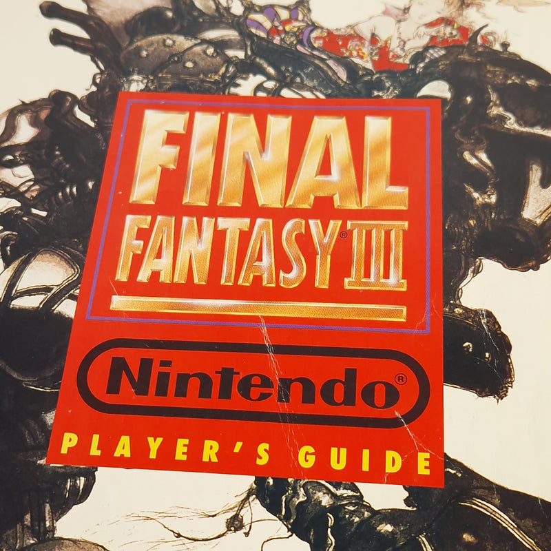 Super Nintendo : Final Fantasy III + Players Guide - NTSC-U/C USA OVP SNES