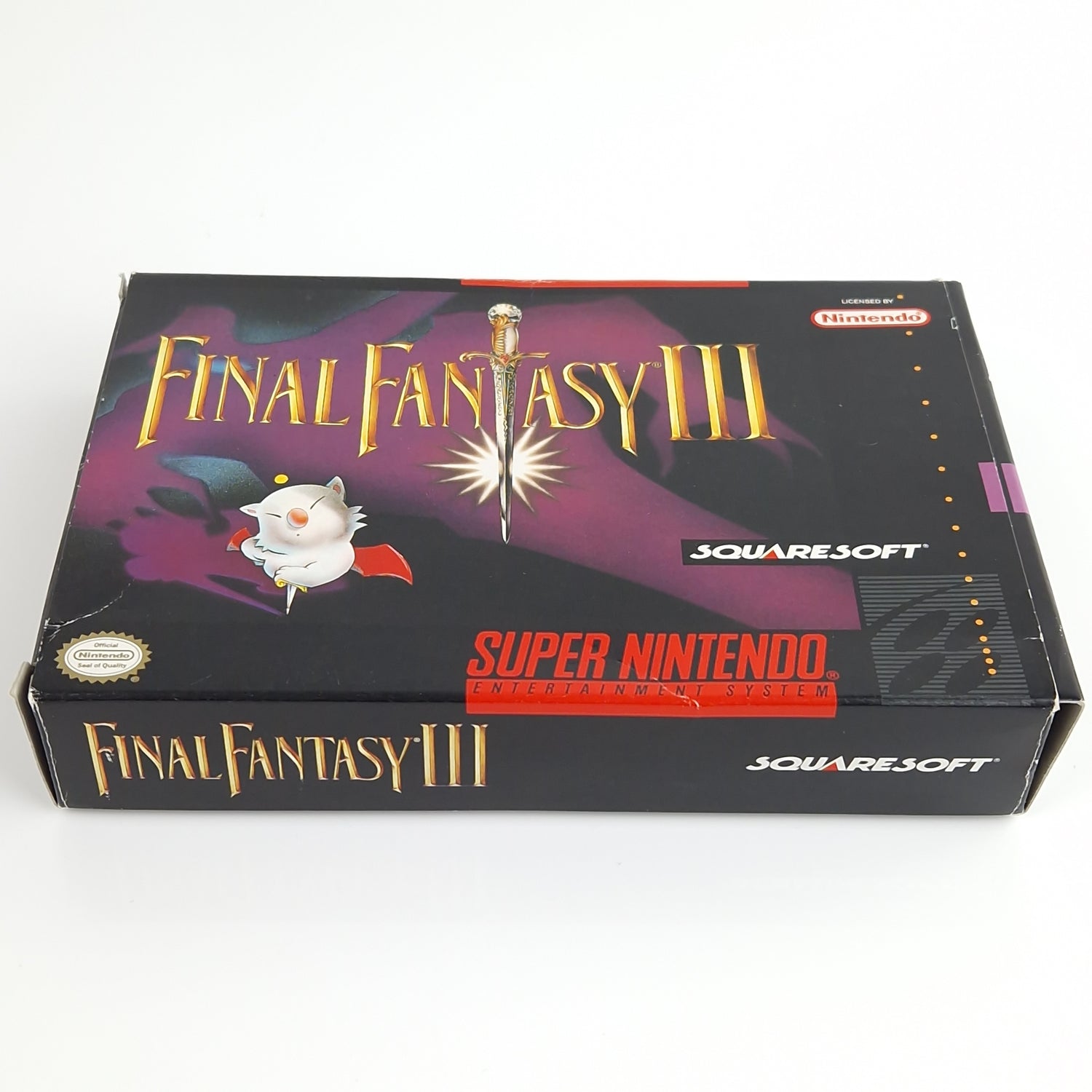 Super Nintendo : Final Fantasy III + Players Guide - NTSC-U/C USA OVP SNES