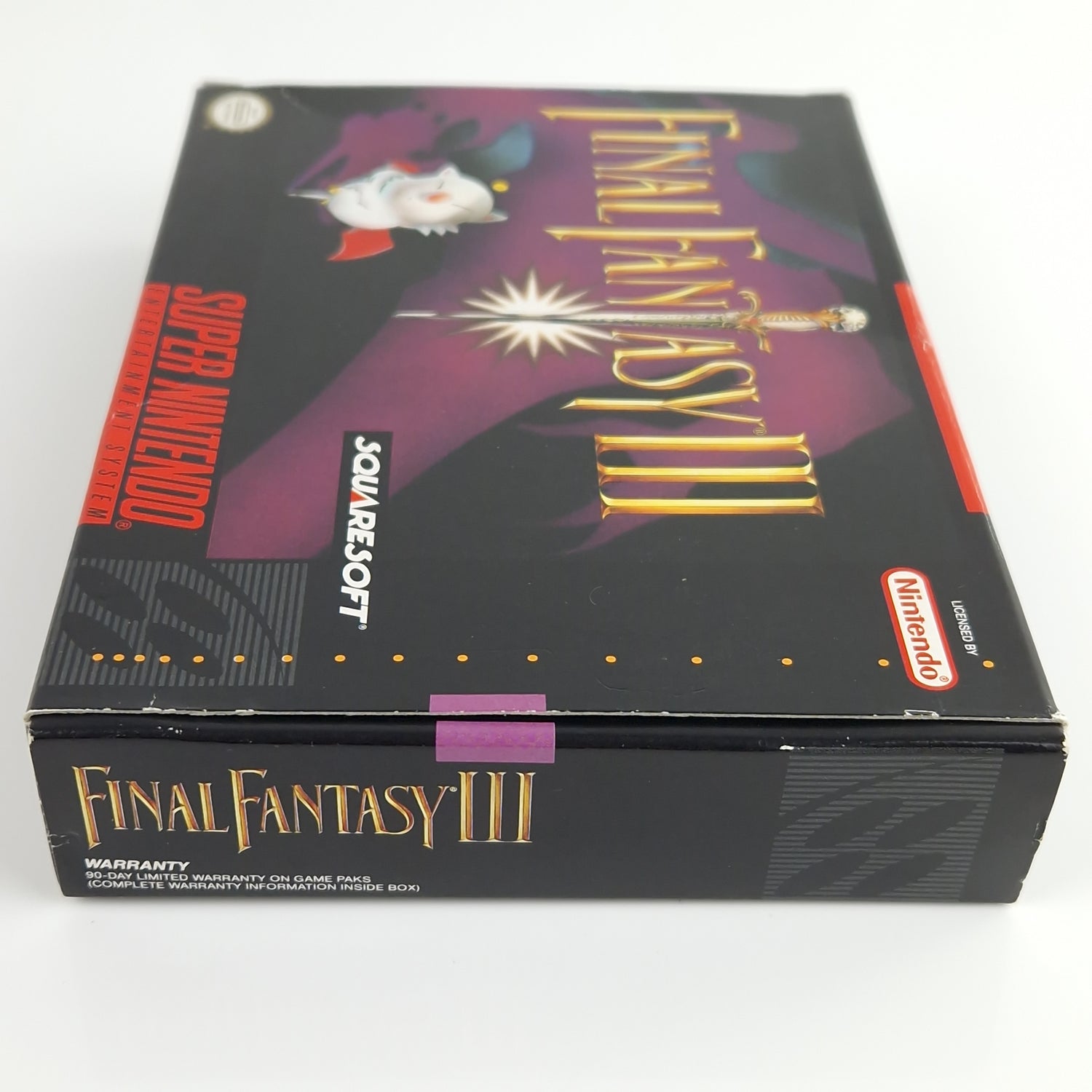 Super Nintendo : Final Fantasy III + Players Guide - NTSC-U/C USA OVP SNES