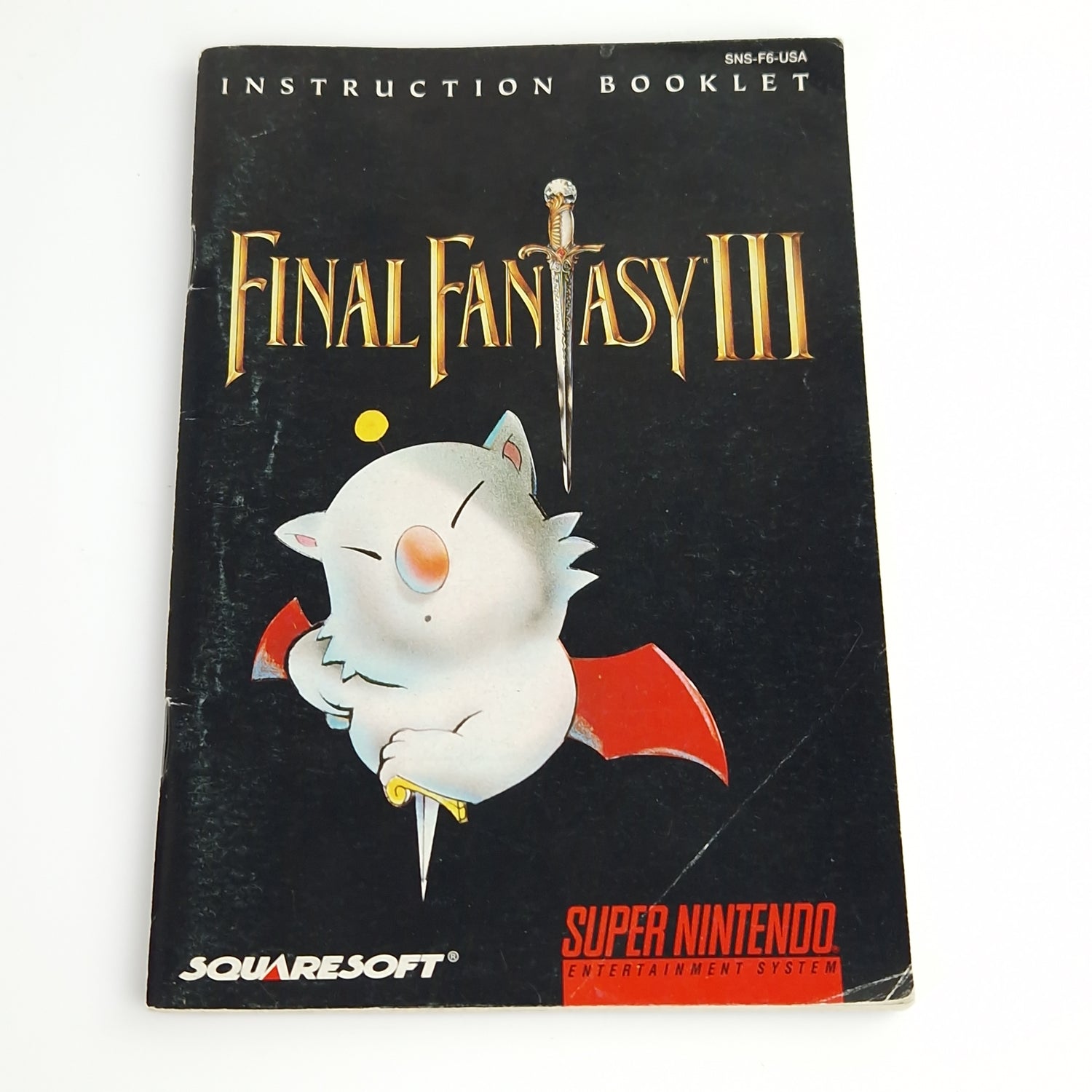 Super Nintendo : Final Fantasy III + Players Guide - NTSC-U/C USA OVP SNES