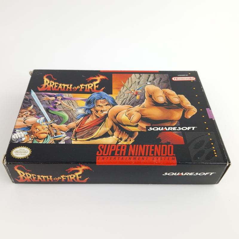 Super Nintendo : Breath of Fire +Authorized Game Secrets - NTSC-U/C USA SNES OVP