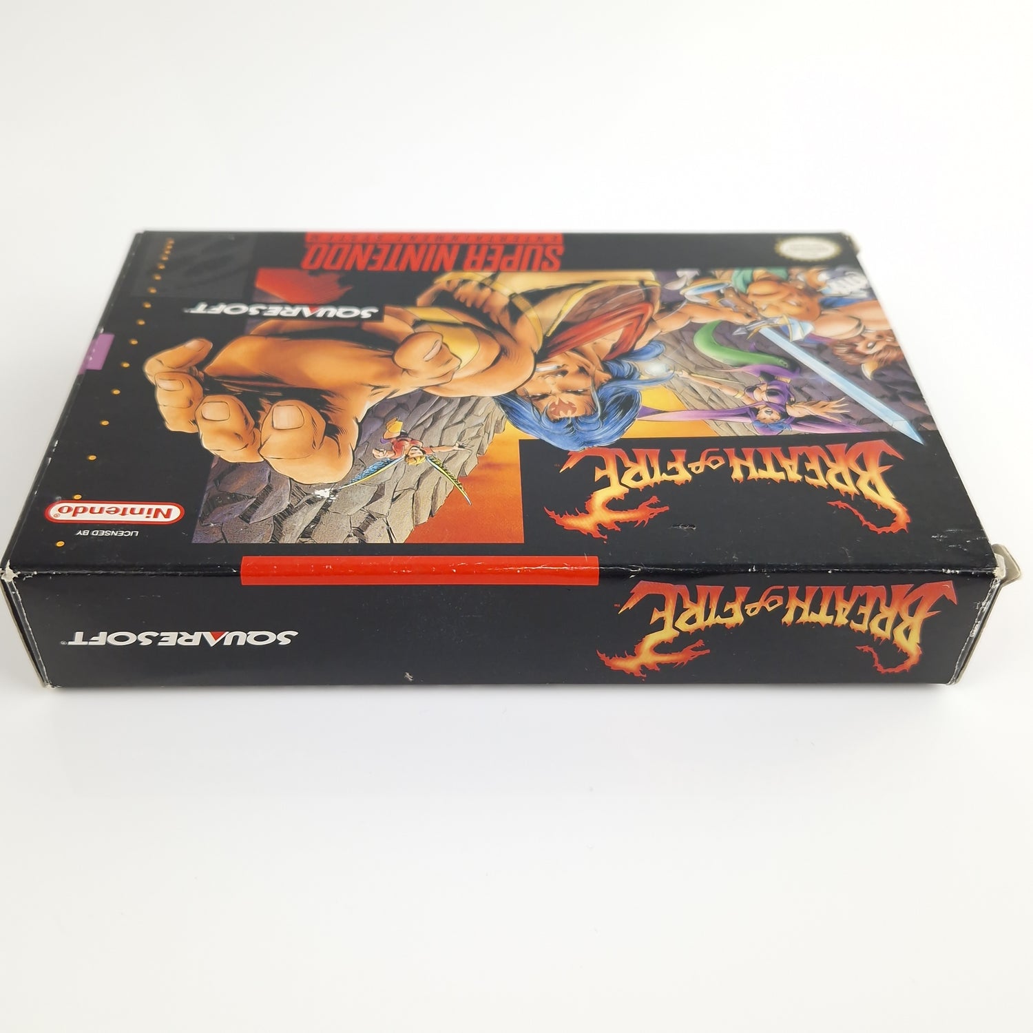 Super Nintendo : Breath of Fire +Authorized Game Secrets - NTSC-U/C USA SNES OVP