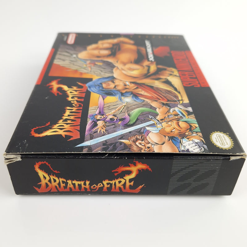 Super Nintendo : Breath of Fire +Authorized Game Secrets - NTSC-U/C USA SNES OVP