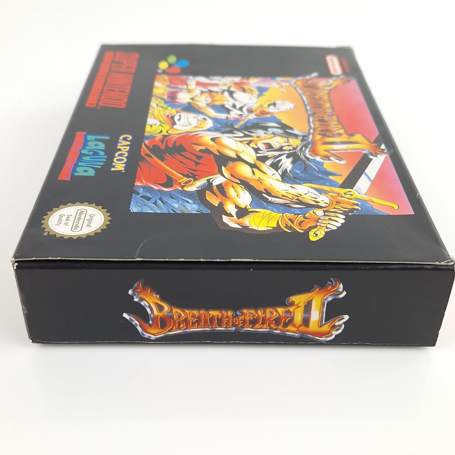 Super Nintendo Spiel : Breath of Fire II +Authorized Game Secrets - PAL SNES OVP