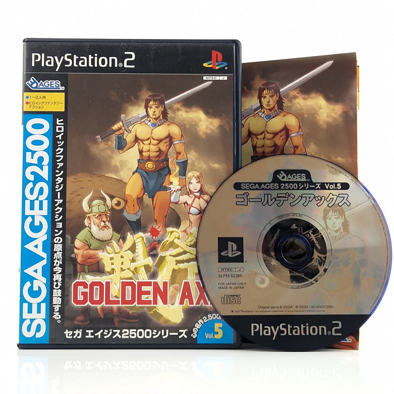 Playstation 2 Spiel : Golden Axe - CD Anleitung OVP | Sony PS2 NTSC-J JAPAN