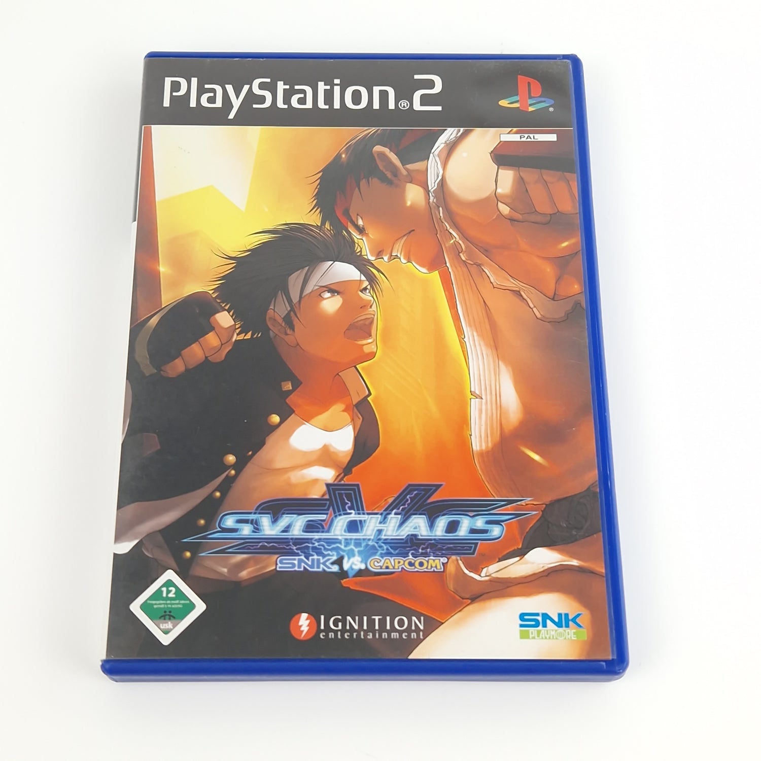 Playstation 2 Spiel : SNK vs Capcom SVC Chaos - CD Anleitung OVP | PS2 PAL Game