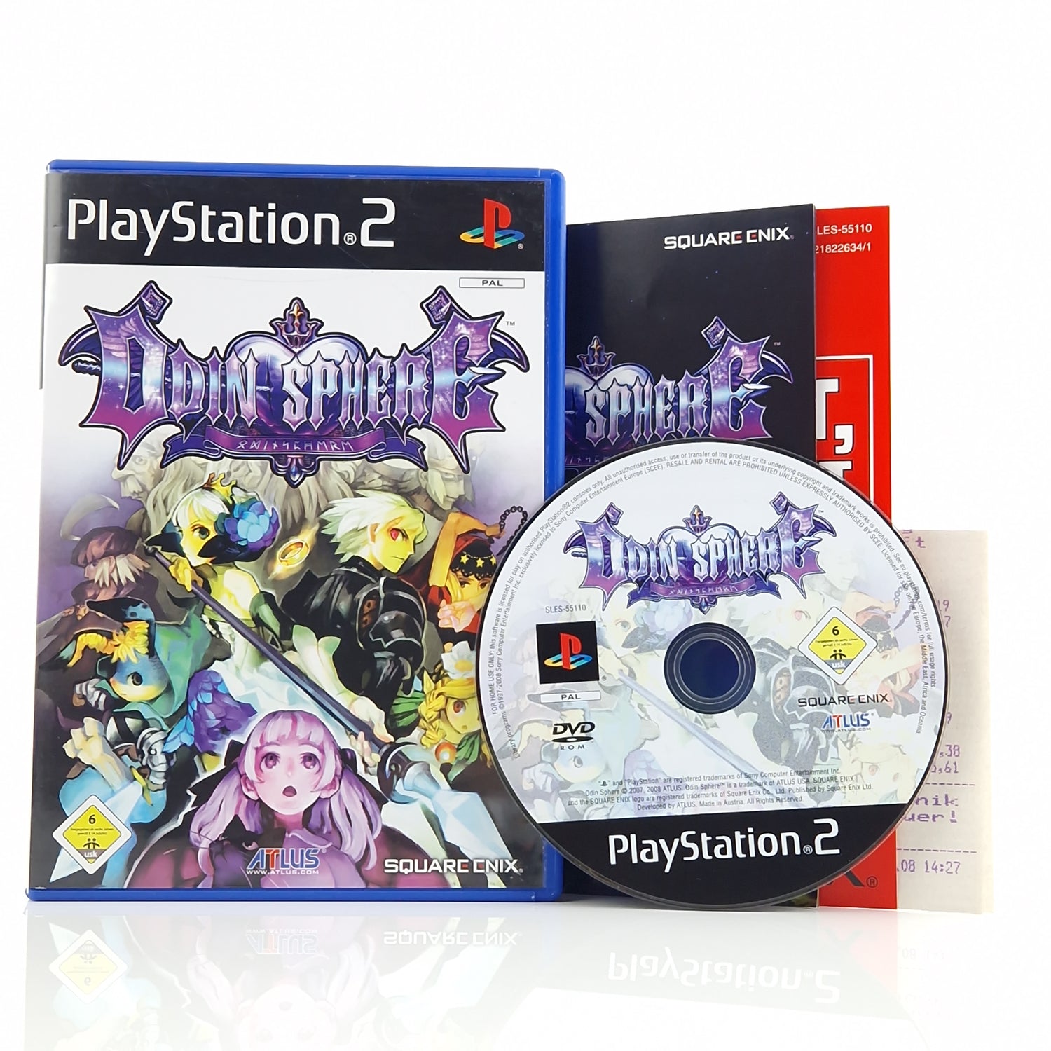 Playstation 2 Spiel : Odin Sphere - CD Anleitung OVP | Atlus Square Enix PS2 PAL