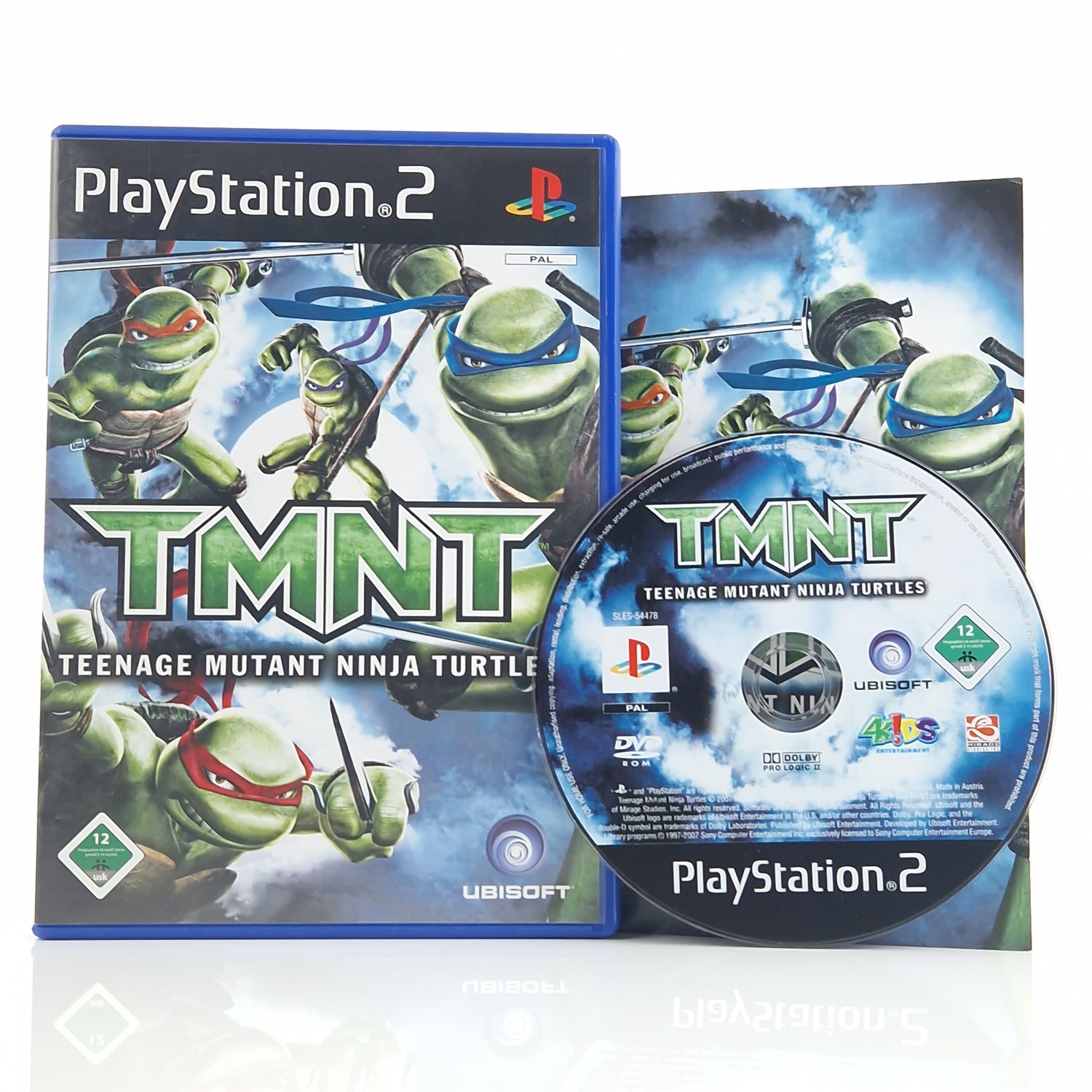 Playstation 2 Spiel : TMNT Teenage Mutant Ninja Turtles - Sony PS2 PAL Game OVP