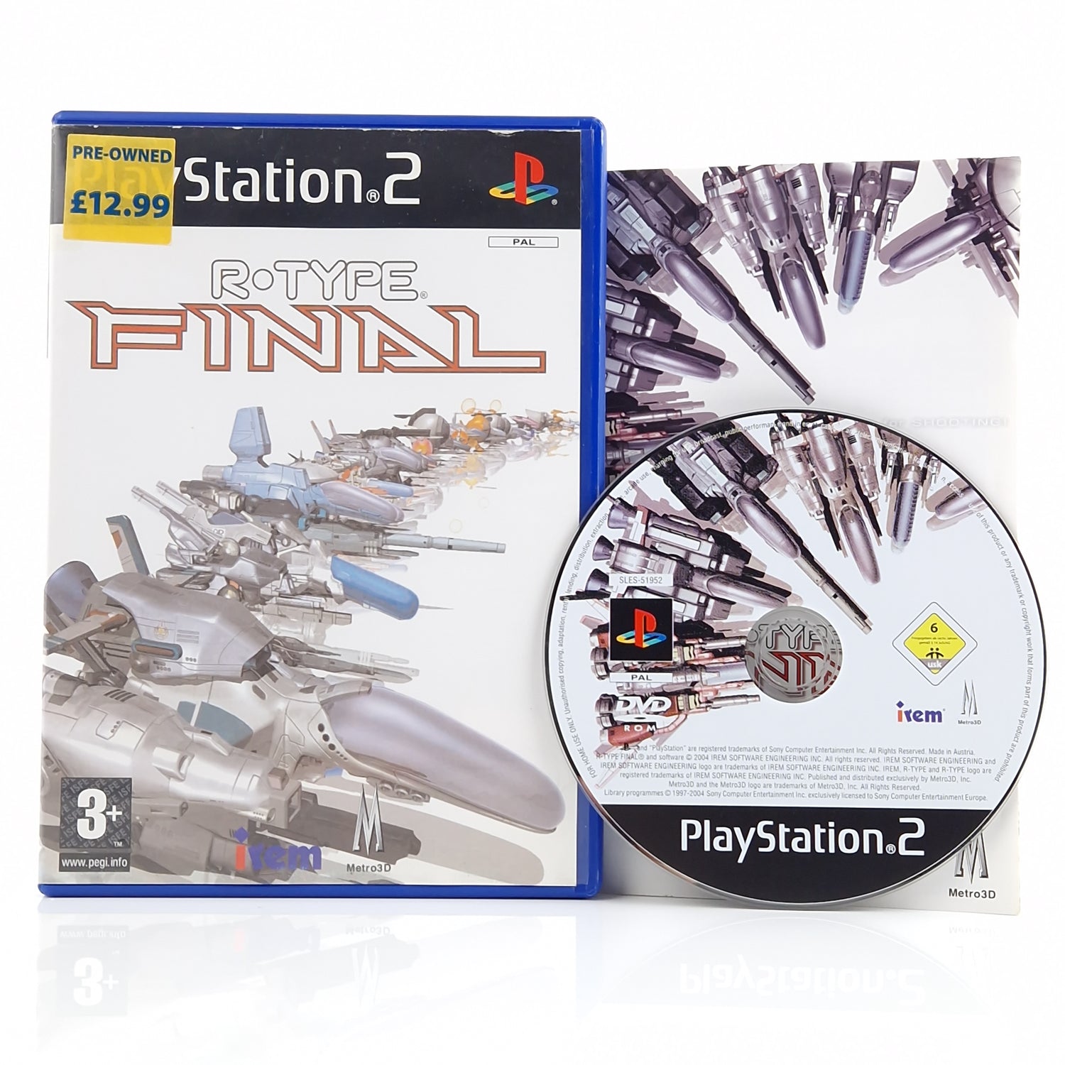 Playstation 2 Spiel : R-Type Final - CD OVP Anleitung | Sony PS2 PAL Game